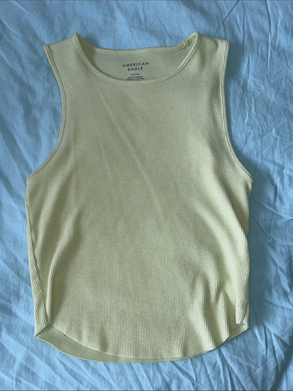 American Eagle Outfitters Women’s Small Light Lime Green Tank